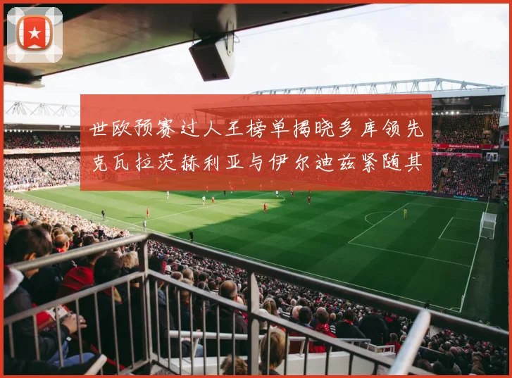 世欧预赛过人王榜单揭晓多库领先克瓦拉茨赫利亚与伊尔迪兹紧随其后